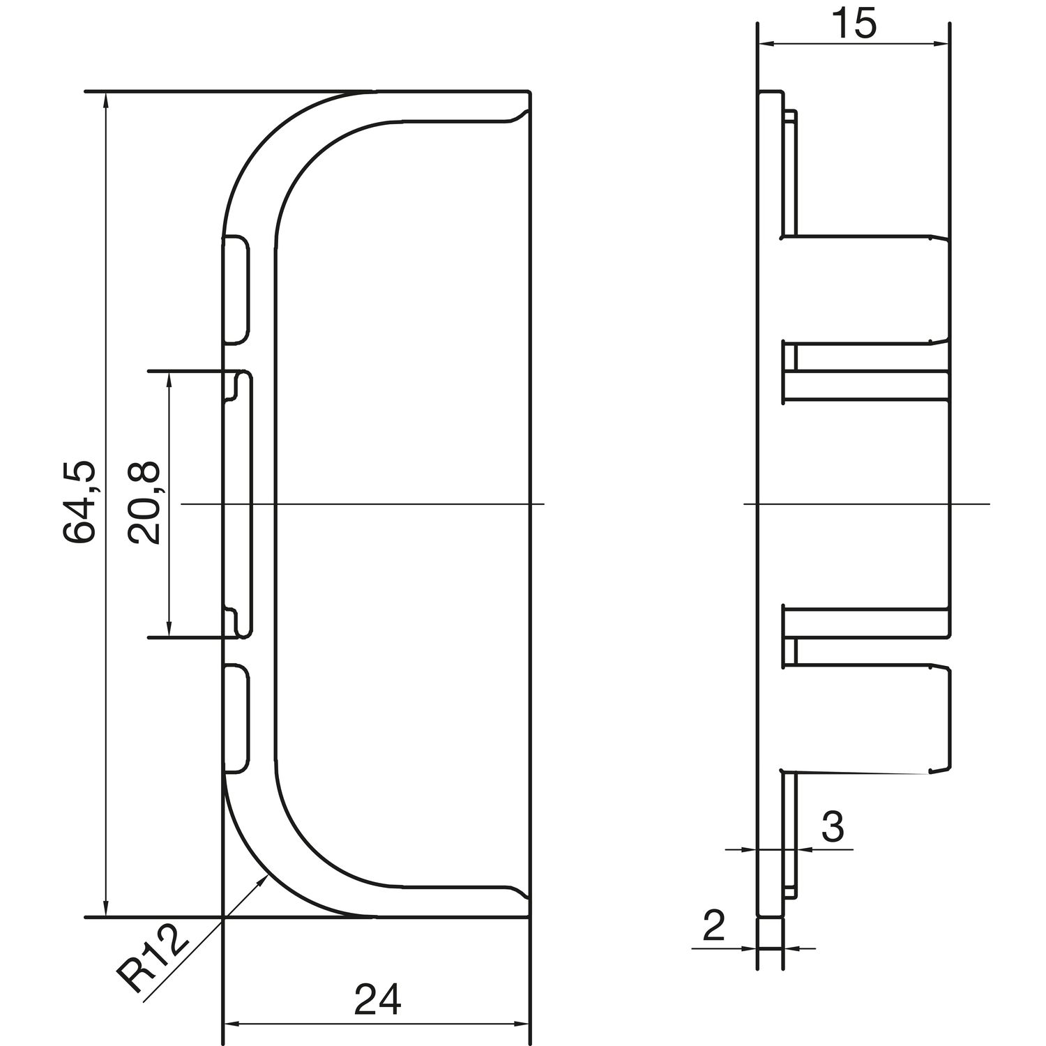 BR.ZC.AU RUČICA LAJSNA H BR ZAVRŠETAK  C ZLATO BRUŠENO