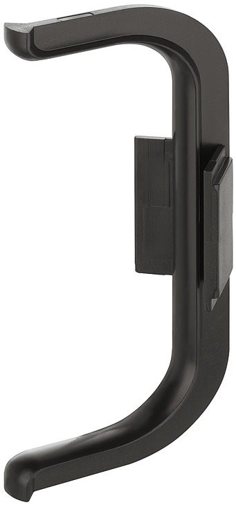 RUČICA LAJSNA ZAVRŠETAK C KUT UNUTRAŠNJI CRNI