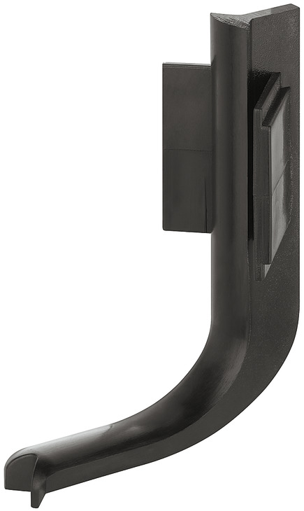 RUČICA LAJSNA ZAVRŠETAK J KUT UNUTRAŠNJI CRNI