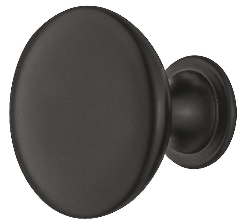 RUČICA H155.01.813 GUMB CRNA MAT  RAL 9017