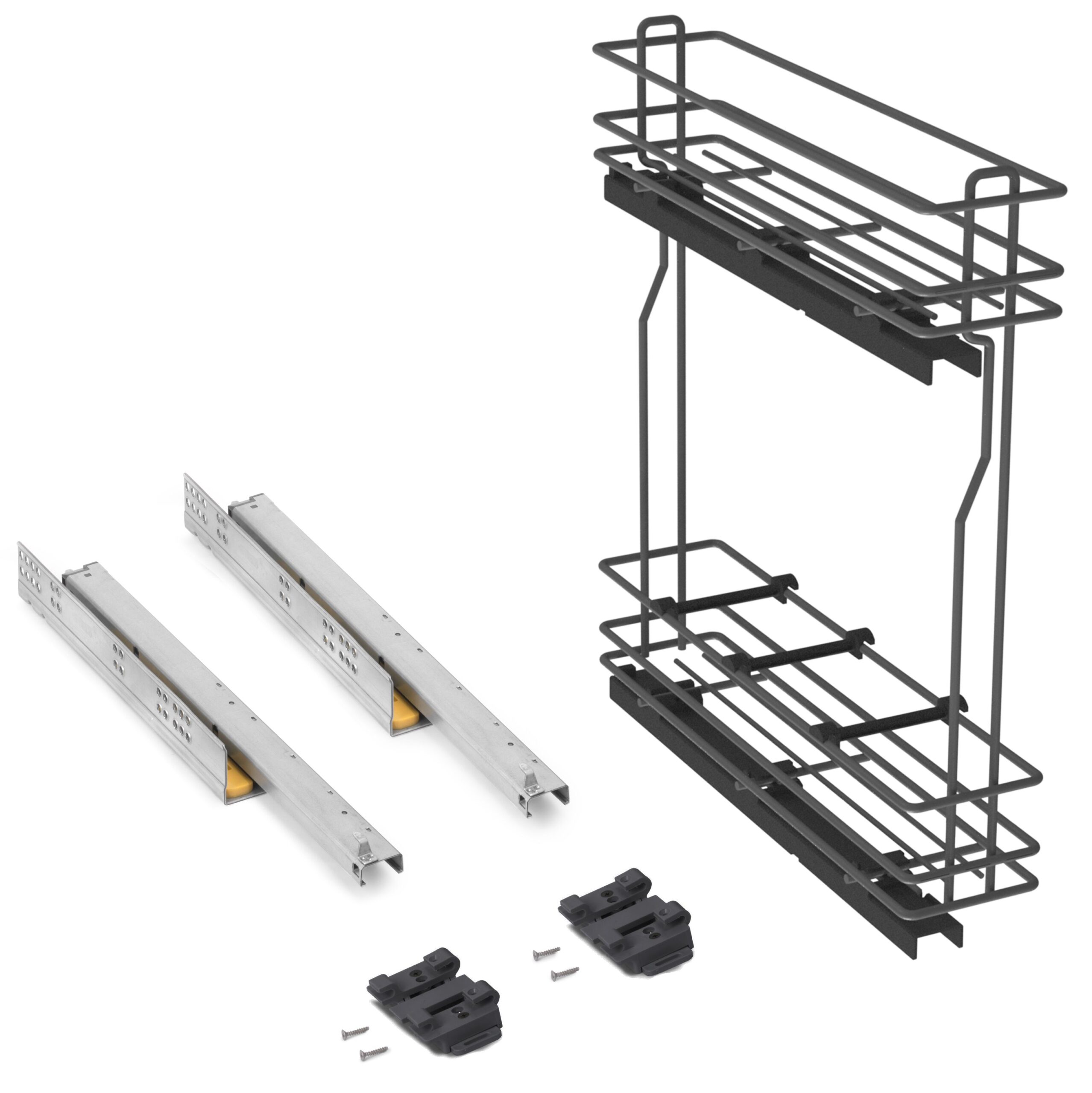 8381035 KOŠARA IZVLAČNA 15cm EMUCA SUPRAMAX SOFT TITAN