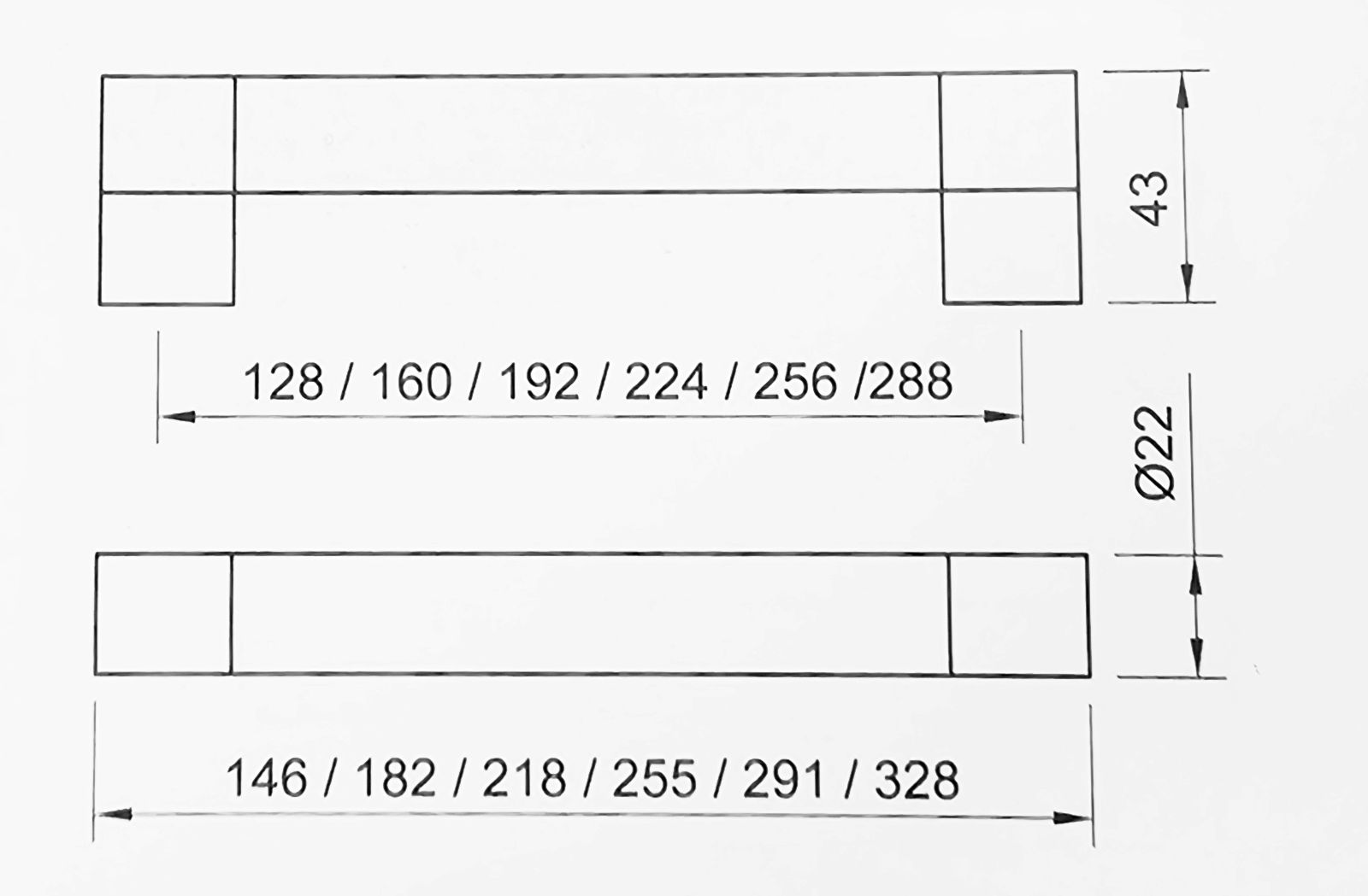 10007652540 RUČICA FE079-160/182 RSFO