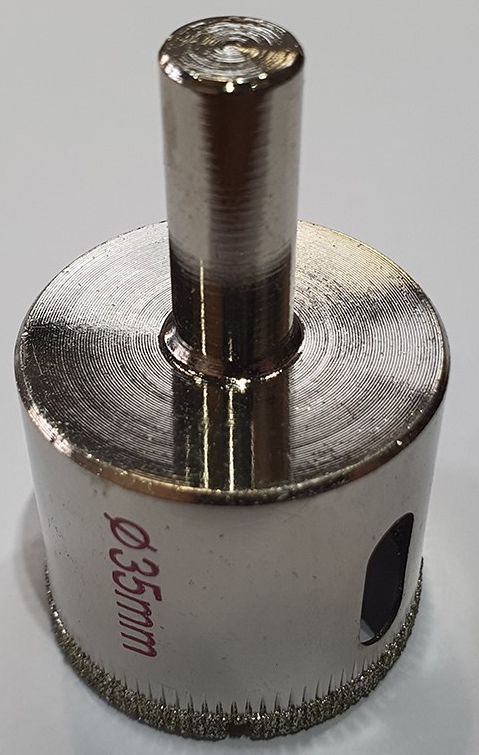 230504027 KRUNA ZA BUŠENJE GRANITNIH SUDOPERA SHRK 35 mm