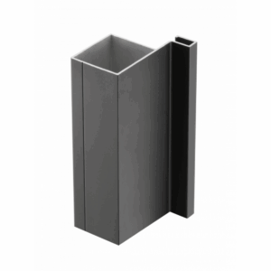 PA-VELLO-TJ3M-20M RUČICA LAJSNA VELLO VERTIKALNA JEDNOSTRUKA 3M ALU CRNA.