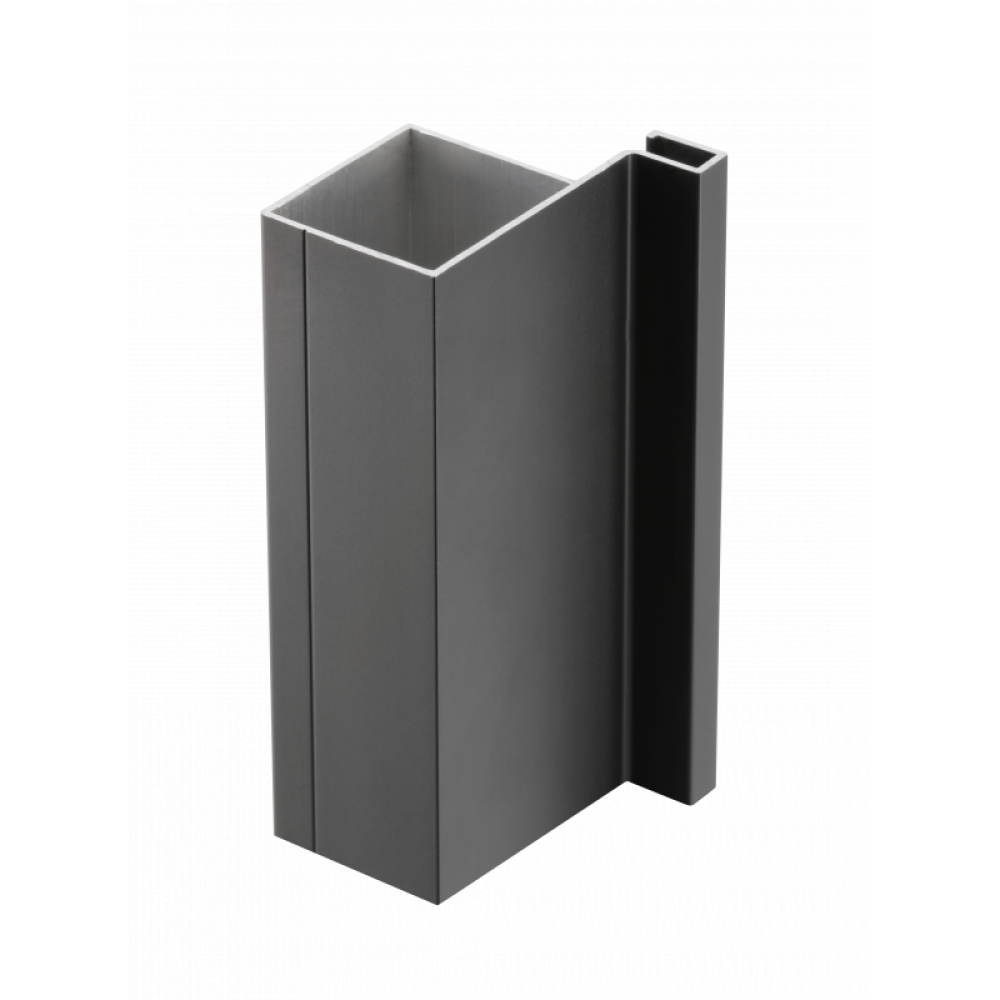 PA-VELLO-TJ3M-20M RUČICA LAJSNA VELLO VERTIKALNA JEDNOSTRUKA 3M ALU CRNA.