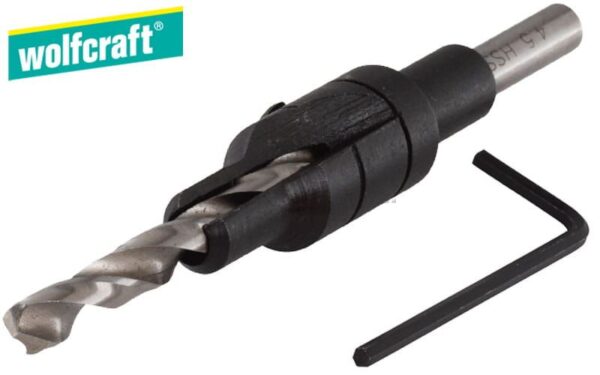 SVRDLO TROSTEPENO WOLFCRAFT 3,5-7/ 11 mm