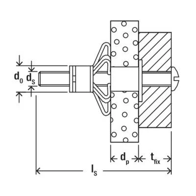 0901123 TIPL ZA GIPS MOL 5X88 ZN