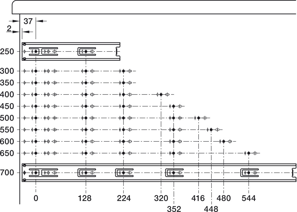 422.30.955 VODILICA POT.IZVL.550 3832B