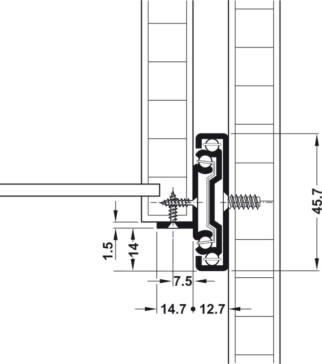 422.30.955 VODILICA POT.IZVL.550 3832B