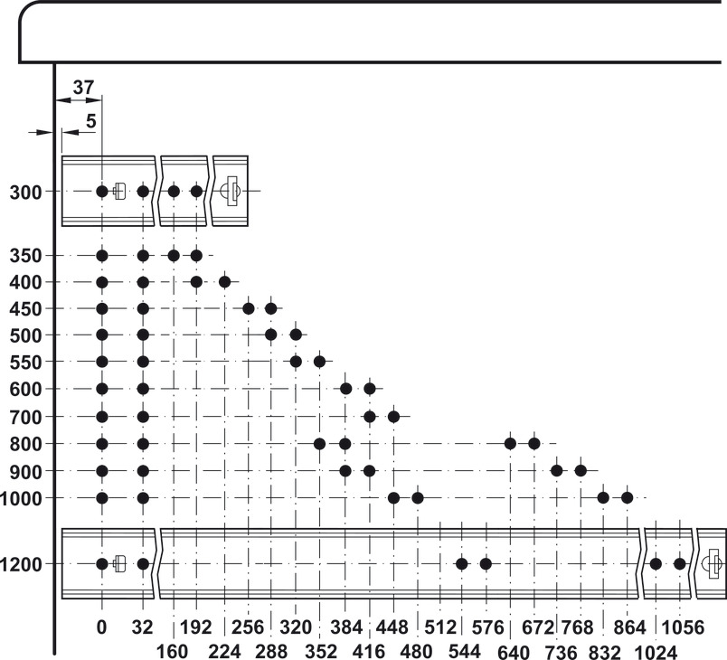 432.05.941 VODILICA POT.IZVL.400 97 kg PODNA ZN H