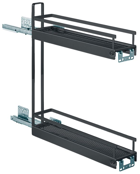 549.24.460 KOŠARA IZVLAČNA 15CM SOFT ANTRACIT H