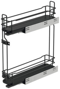 KOŠARA IZVLAČNA 15CM SOFT ANTRACIT POD CRNI H