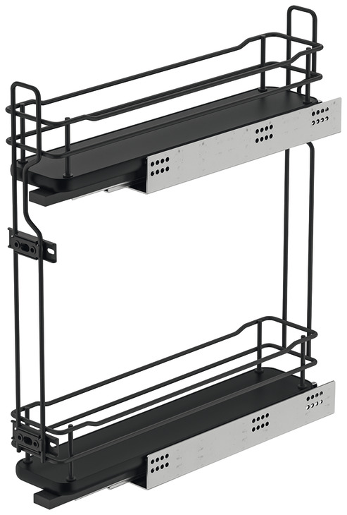 KOŠARA IZVLAČNA 15CM SOFT ANTRACIT POD CRNI H
