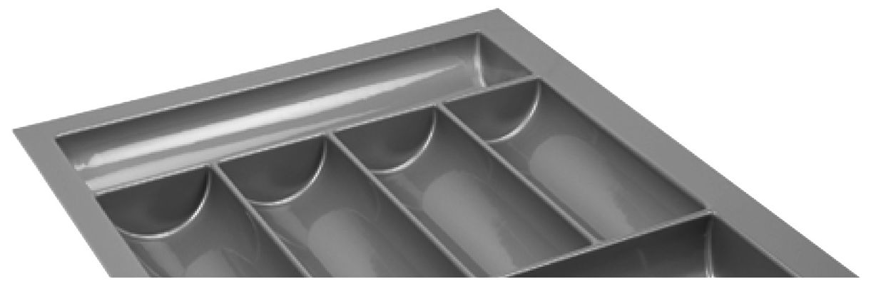 UMETAK ZA LADICU 100 H SIVI