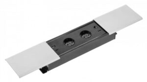 UTIČNICA  PRESTINO 2X ŠUKO USB A+C RJ45 HDMI. KABEL 1,5m BIJELA