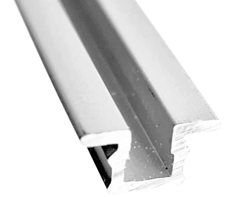 LAL-053 ALU VODILICA USADNA ZA KL. VRATA 7,5X5,4mm