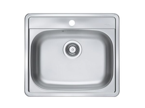 SUDOPER MORE 10 56x50 INOX mat  bez sifona