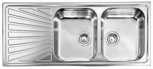 0114477 SUDOPER CM.COMETA 116X50 2XD sa sifonom u kut.