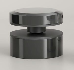 DRŽAČ STAKLA TOČKASTI FI50 H30 REG.INOX A2 ANTRACIT