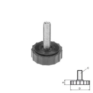 NOGICA NA VIJKU M8x22 fi25/10