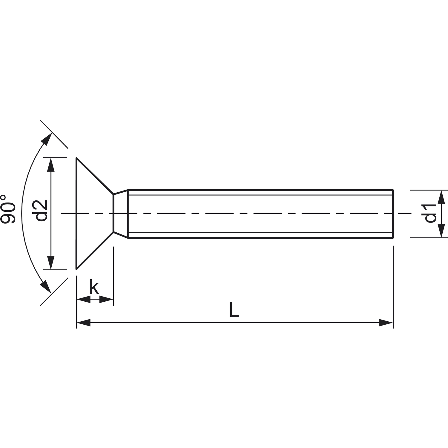 965 6 30. VIJAK DIN 965 M6X30 UPUŠTENA GLAVA ZN 100 kom