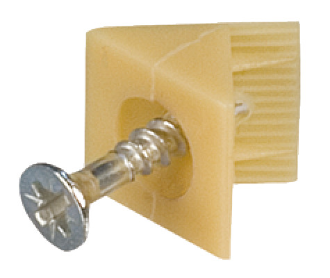 DRŽAČ POLEĐINE PVC VANJSKI B. SA VIJ. 100 kom