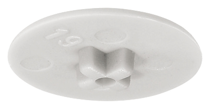 KAPICA EXCENTAR MINIFIX 17/PZ BIJELA 100 kom