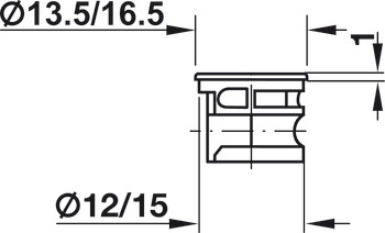 262.18.620 EXCENTAR 12/9,5/12 H NKL RUB