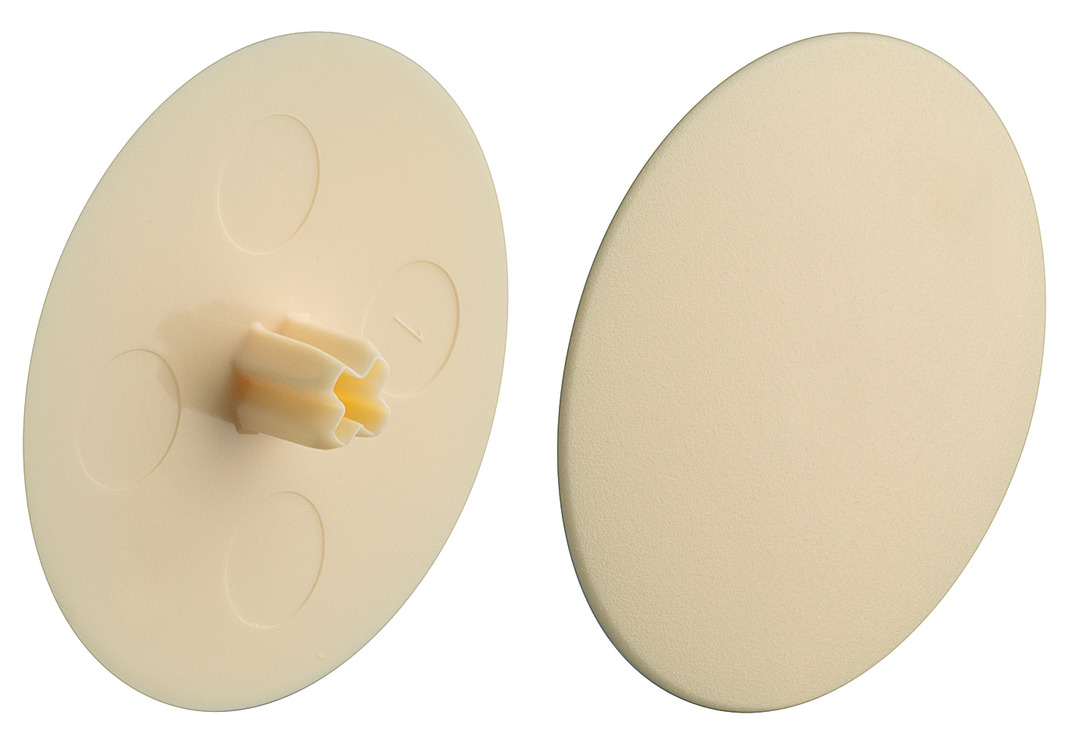 262.87.490. KAPICA EXCENTAR MAXIFIX fi39/7 bež 100 kom