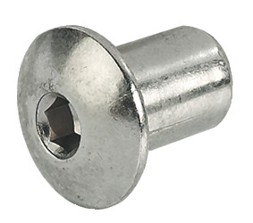 MATICA SA IMBUS GLAVOM POLUOKR.M6/9 nikl 100 kom