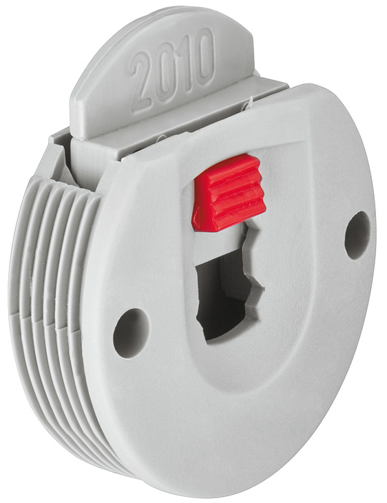 TROLA ZASUN PVC FI35 ZA KL.VRA SIVI