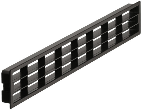 ZRAČNIK ZA VRATA 458X65mm CRNI