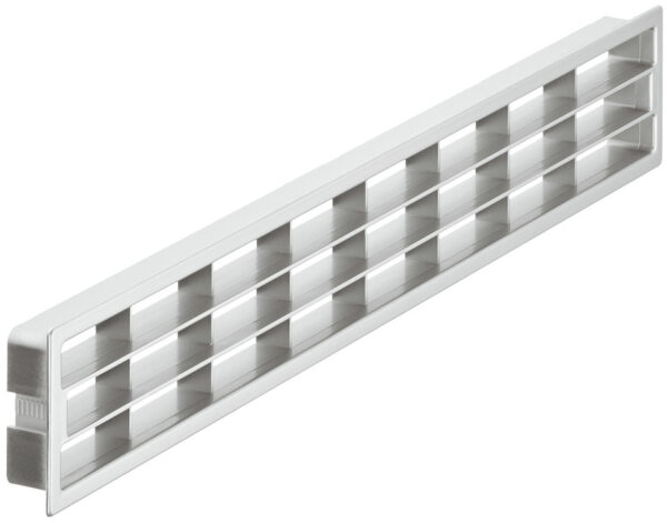 ZRAČNIK ZA VRATA 458X65mm SREBRNI