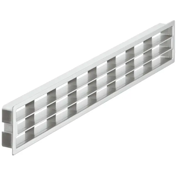 ZRAČNIK ZA VRATA 458X65mm SREBRNI