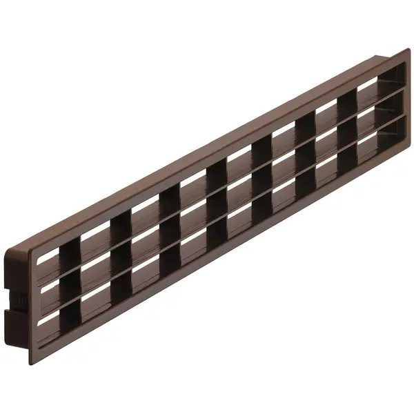 ZRAČNIK ZA VRATA 400X83mm SMEĐI