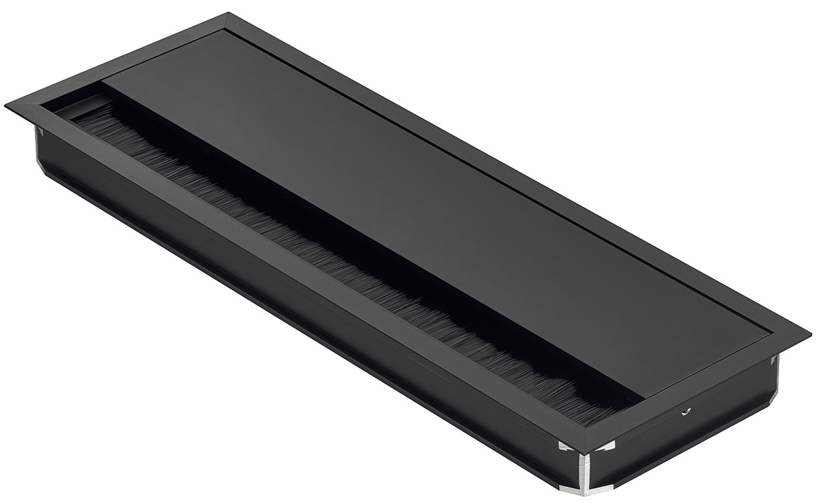 631.29.927 KABEL MASKA 240x120 ALU CRNA SA ČETKOM