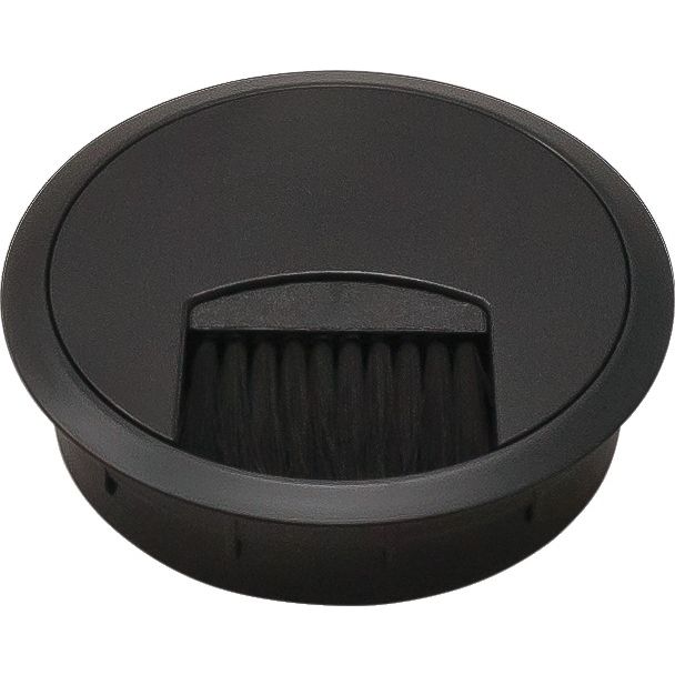 KABEL MASKA 60MM PVC SA ČETKOM CRNA