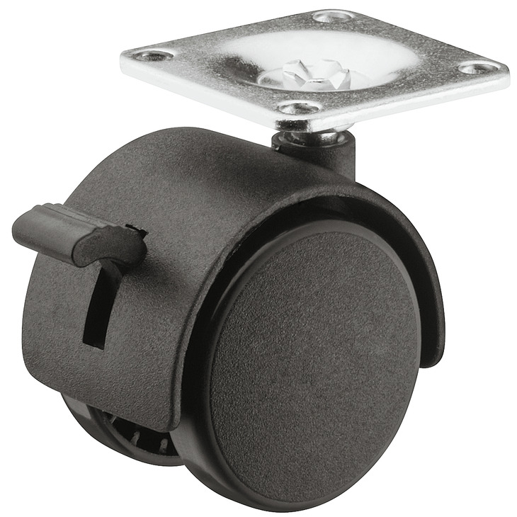 660.08.311 KOTAČ DUPLI 40MM SA PLOČ.sa koč.