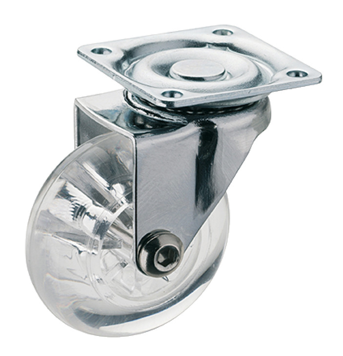 KOTAČ OKRETNI FI 50/75 transp.75kg