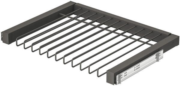 VJEŠALICA ZA HLAČE 7x IZVLAČNA 600/526x520 UMBRA SIVA