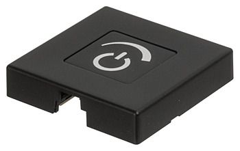 LED LOOX PREKIDAČ DODIR REGUL.KVADRATNI CRNI