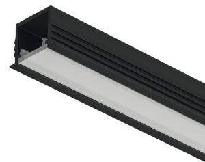 833.95.723 LED ALU PROFIL USAD.1103 SA MAT POKR.13x11,5x3000MM CRNI