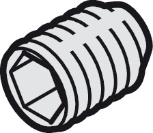 909.85.830 IMBUS VIJAK ZA KVAKU M6X8 H 100 kom