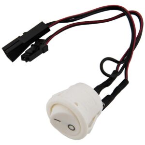 LED GTV PREKIDAČ 12V 10A SA ŽICOM I UTIKAČINA BIJELI