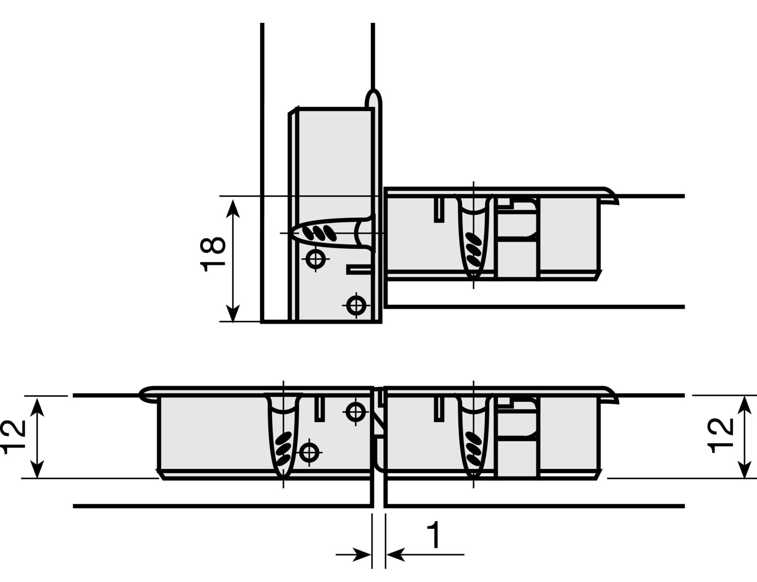 BS.35.12.NKL BIFE SPOJNICA 35/12 METAL GRIMME NIKL