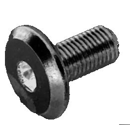 IMBUS VIJAK M6X15 PLOS.GL.CRNO ZN 100 kom