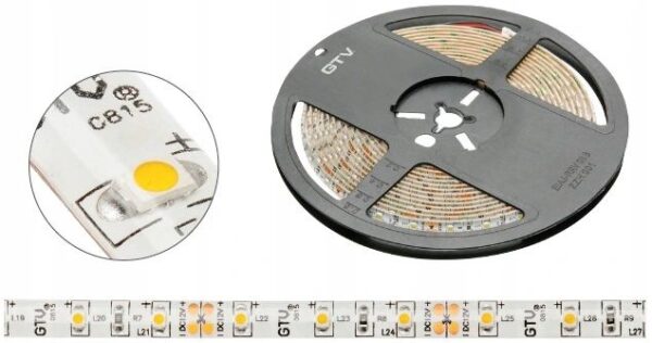 LED GTV TRAKA 12V/4,8W/M SILIK.300LM HLADNO BJ.5M
