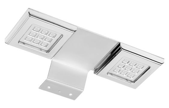 LED GTV DUPLA ČETVR.2x1,5W