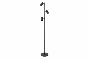 LED LAMPA PODNA VENETIO 3x GU10, CRNA