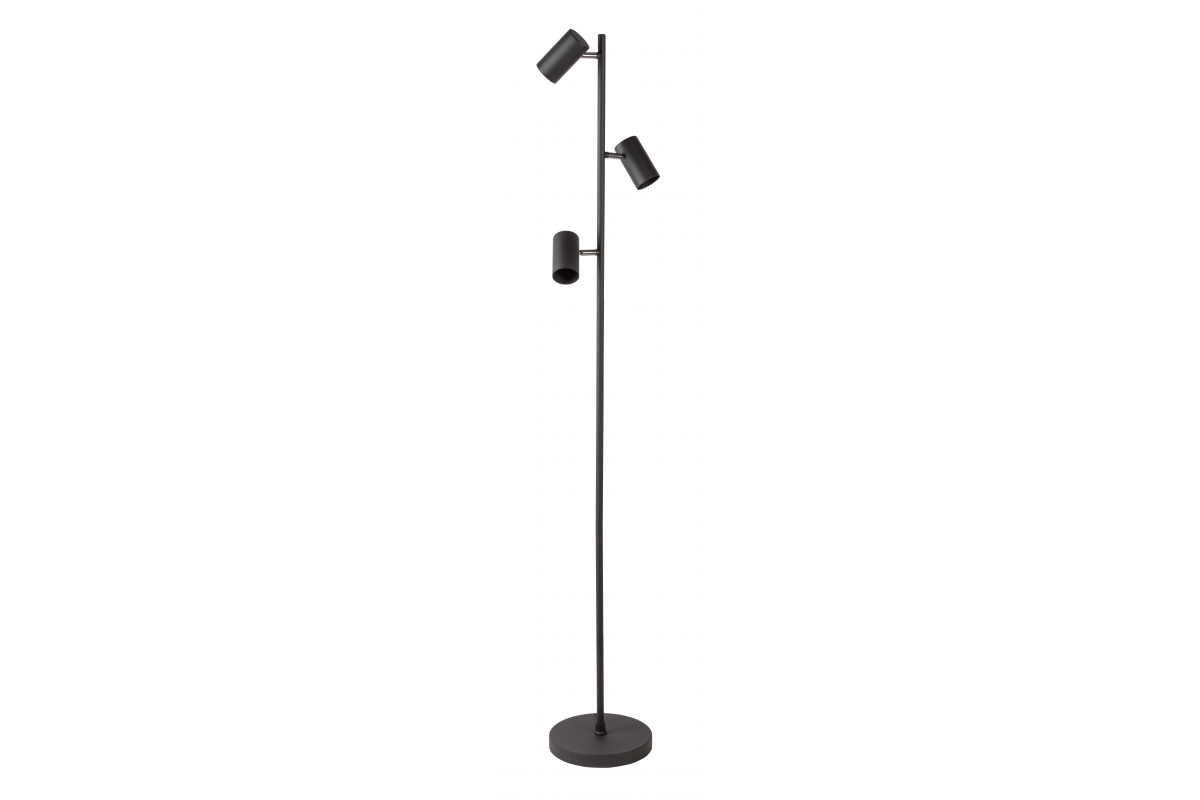 LED LAMPA PODNA VENETIO 3x GU10, CRNA